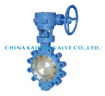 Lug butterfly valve